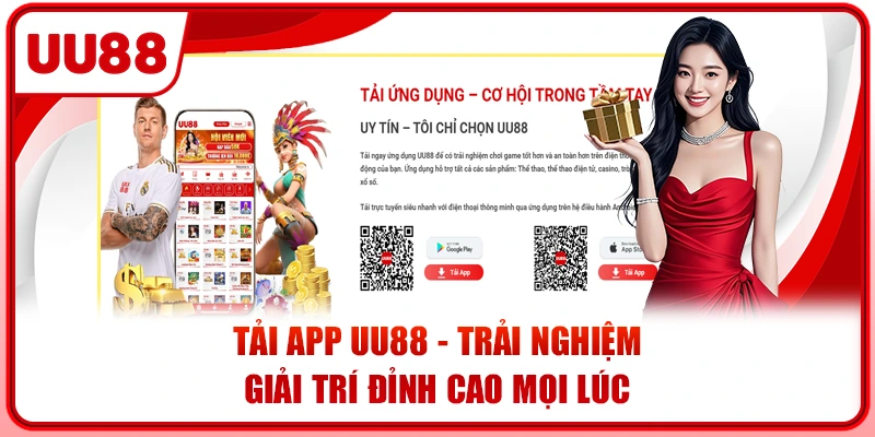 Tải App UU88 – Trải Nghiệm Giải Trí Đỉnh Cao Mọi Lúc