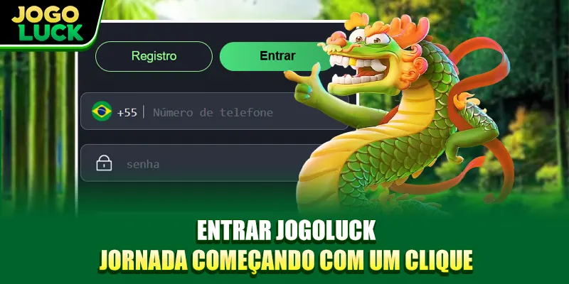 Entrar JOGOLUCK - Jornada Começando com Um Clique
